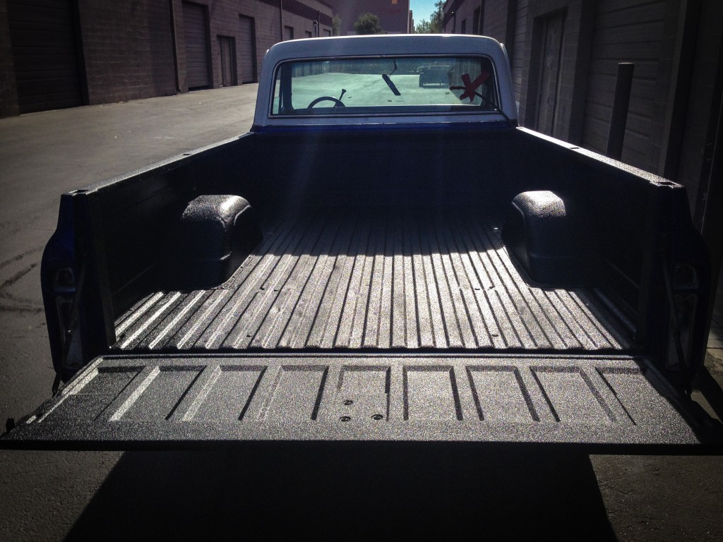Inyati bedliners sprayed in bed liner 1970 GMC pickupInyati Bedliners